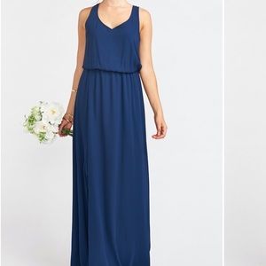 Show Me Your Mumu Navy Dress